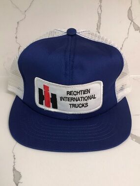 Rechtien International Trucks Mesh Trucker Hat - Blue & White